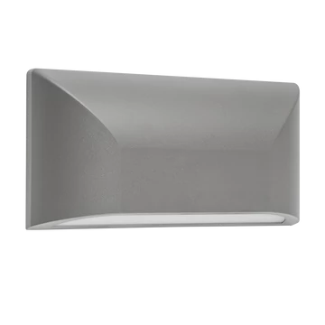 LED homlokzati lámpa 6W 4000K IP65 szürke