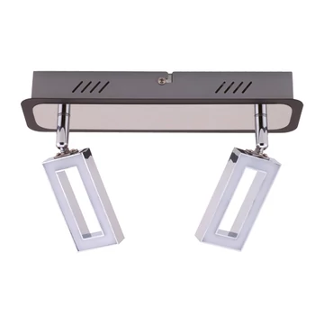 Kent Led 2-es króm/wenge mennyezeti lámpa