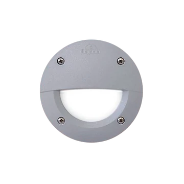 LETI 100EL kültéri LED süllyesztett fali lámpa 3W szürke