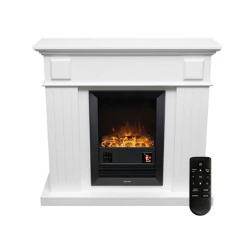 Szabadon álló látványkandalló, fehér FKK 18