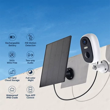 Elmark TUYA SMART napelemes kamera 1080P IP66