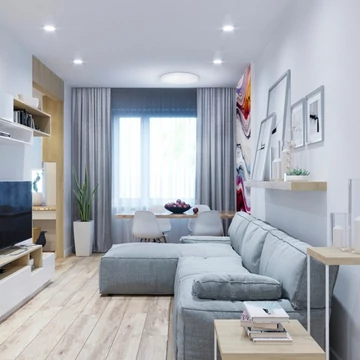 Videx Toma 48 W-os mennyezeti lámpa IP44-es védettségű