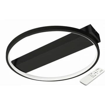 Galaxis Taurus fekete LED távirányítós mennyezeti lámpa 33 W