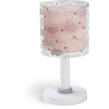 Dalber gyereklámpa - 'clouds' rózsaszín asztali lámpa