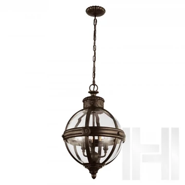 Elstead ADAMS csillár 3x60W bronz