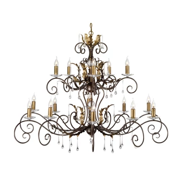 ELSTEAD Amarilli 15Lt csillár sötétbronz