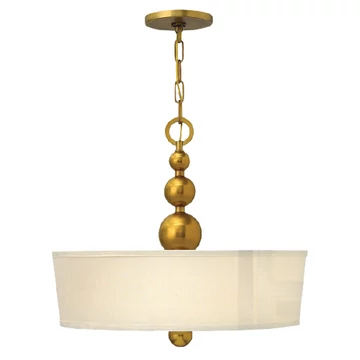 ELSTEAD Zelda 3Lt függeszték sárgaréz