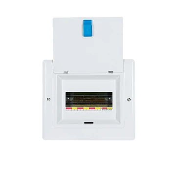 Fém elosztószekrény 1 fázis, 8 modul