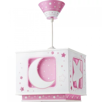 Dalber gyereklámpa - 'moonlight' rózsaszín függeszték