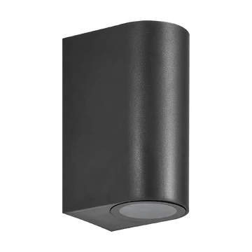 GRF327 kültéri homlokzati lámpa 2XGU10 IP54 fekete