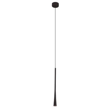 COFFEE függeszték fekete 40cm-140cm állítható, LED