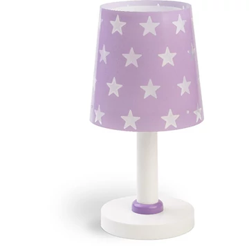 Dalber gyereklámpa - 'stars' lila asztali lámpa