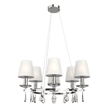 BARBARA csillár 6xE14 króm