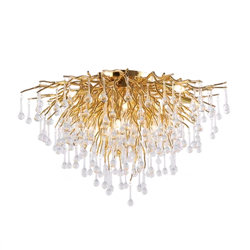 EDUARD mennyezeti lámpa 7XG9 arany/kristály