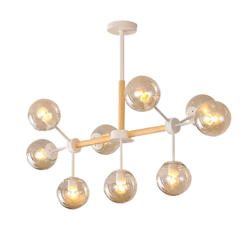 ISABEL csillár 9XE27 fehér