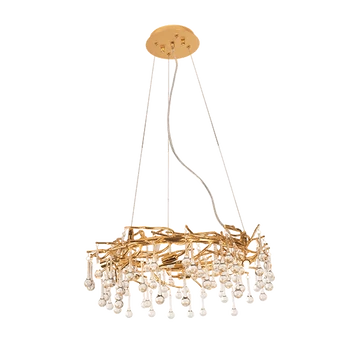 JOSEPH csillár 6xG9 arany/kristály