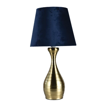 MONTE asztali lámpa 1xE27 arany/kék