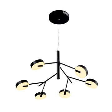 SENSO LED csillár, fekete 