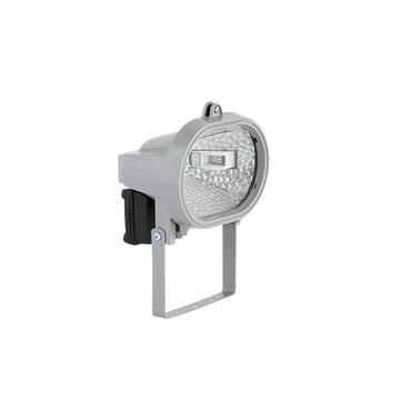 LED-es fényvető, halogén tipusú LED izzóval J78 5,5W szürke