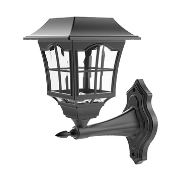 Solar fali lámpa fekete 0.2W