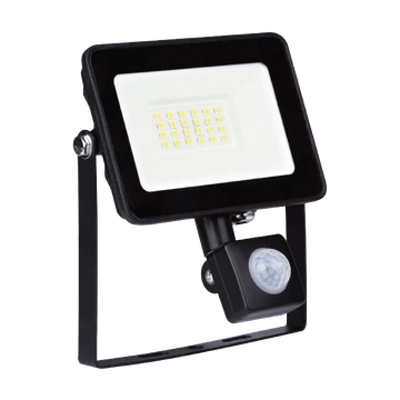 VEGA20 LED kültéri relektor mozgásérzékelővel 20W, 5500K, fekete