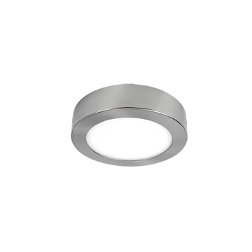 LED panel KEREK FELÜLETRE 13W 2700-3000K szatin nikkel