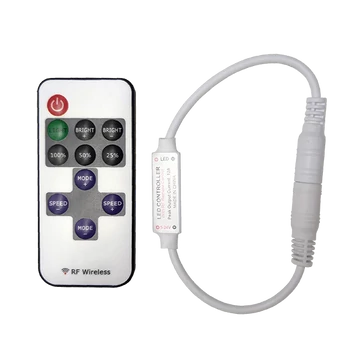 RF mini LED vezérlő 5A(72W) 12VDC