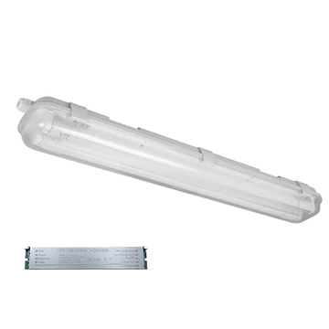 Ipari mennyezeti lámpa - BELLA LED  2x18W 4000K IP65