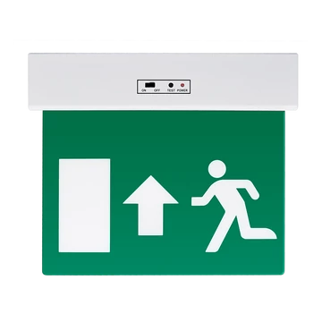 Felfele mutató vészkijáratjelző tábla