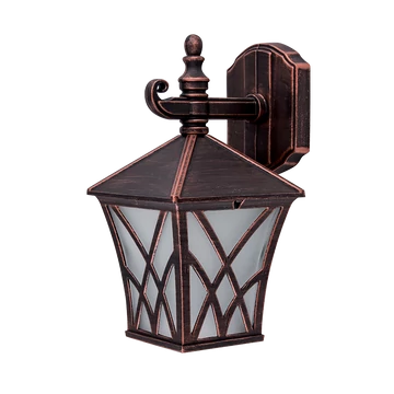 ALEK 302 kültéri fali lámpa, 1xE27 antik réz