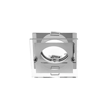 SA-712H  beépíthető spot lámpatest sülly. üveg előtéttel króm