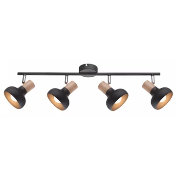 ADDY BLACK spotlámpa 4xE14 
