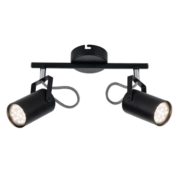 Fekete "IZZY" Spotlámpa 2x
