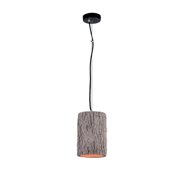 Betonszínű függőlámpa 