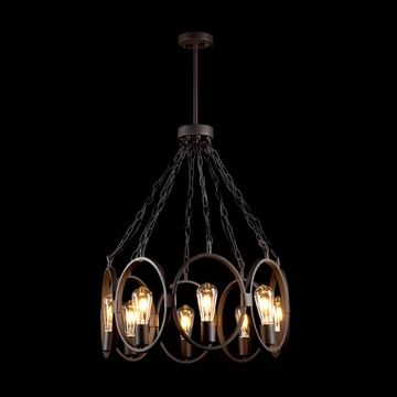 Kőr alakú gyűrűs hajózási stílusú függeszték