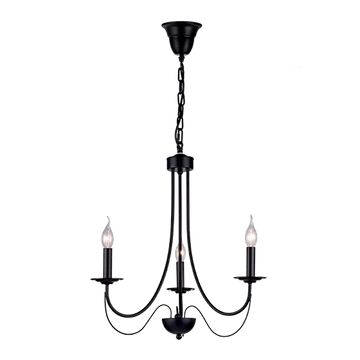 ANGELA csillár fekete 3xE14