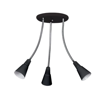 BRAD csillár fekete