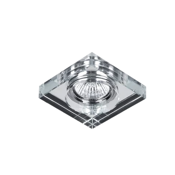 Négyzet alakú spotlámpa üveg