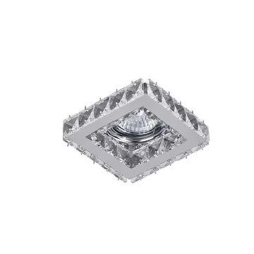 Kristály spotlámpa négyzet