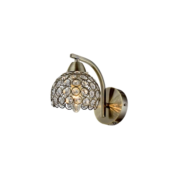 LIZA fali lámpa antik bronz