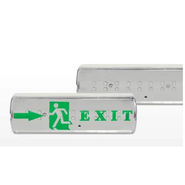 Vészkijáratjelző lámpa - oldalfalra