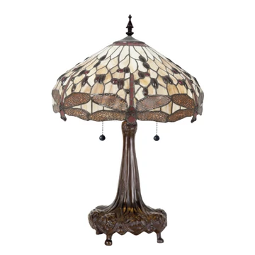 Filamentled Dragonfly W Tiffany asztali lámpa