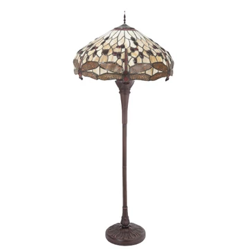 Filamentled Dragonfly W Tiffany álló lámpa