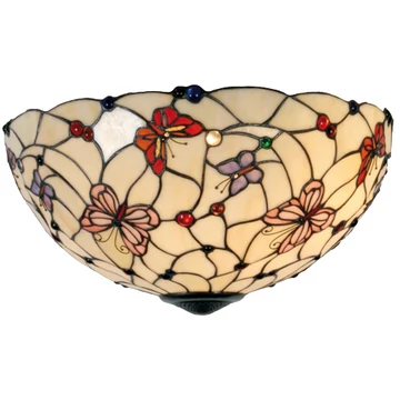 Filamentled Leeds Tiffany mennyezeti lámpa