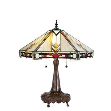 Filamentled Salen Tiffany asztali lámpa