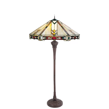 Filamentled Salen Tiffany álló lámpa 