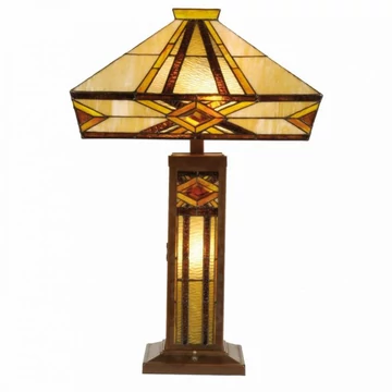 Filamentled Balfron Tiffany asztali lámpa