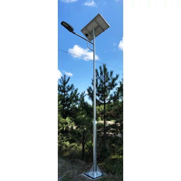 Napelemes LED-es kandeláber oszlop