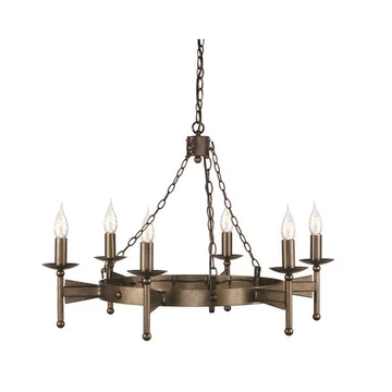 ELSTEAD Cromwell 6Lt csillár sötétbronz