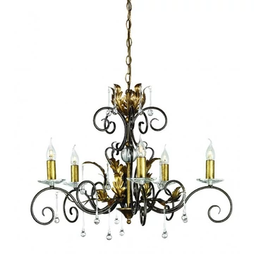 ELSTEAD Amarilli 5Lt csillár sötétbronz/arany